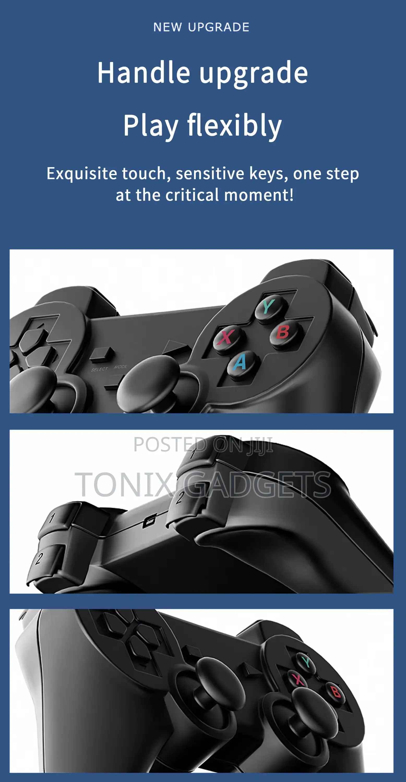 Game TV Stick With Gaming Box - Wireless Controller
