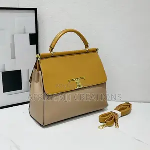 Luxury Tory Burch Inspired T-Clasp Handbag