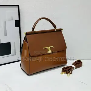 Luxury Tory Burch Inspired T-Clasp Handbag