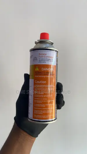 DK Flame Butane Gas Canister 220g for Portable Stoves Torches