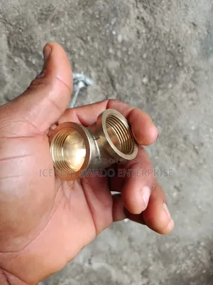 Brass Threaded Pipe Union Fitting (Often Referred to as a Brass Union
