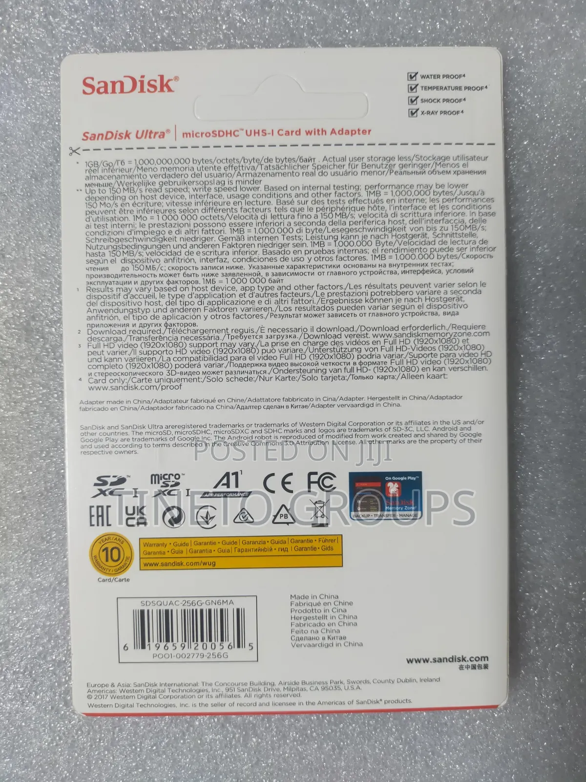 SanDisk Micro SD 256gb