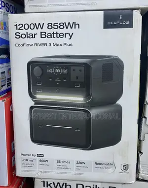 Ecoflow River 3 Max Plus Power Generator 858wh LFP Battery