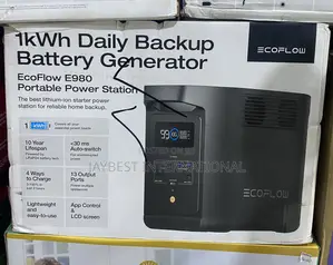 Ecoflow 980wh 500w E980 Portable Solar Generator Home Backup