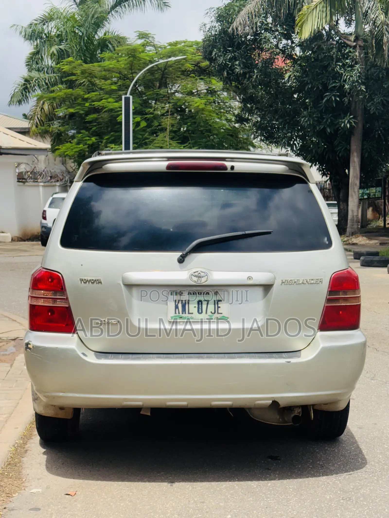 Toyota Highlander 2003 Silver