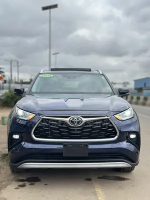 Toyota Highlander Platinum 2021 Blue