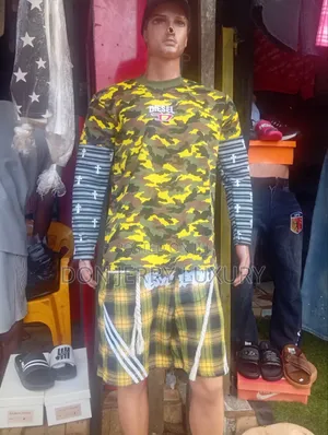 Trousers, Shirts and Sneakers for Sale.