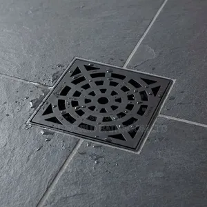 10by10 Floor Drain Black 