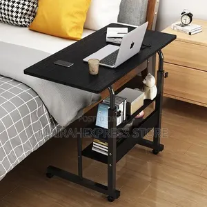 60x40cm Adjustable Movable Laptop Table and Bedside Table