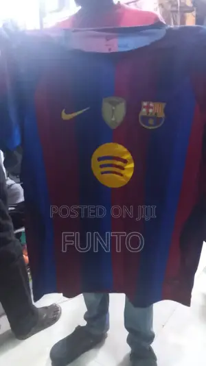Jerseys and Footballs and Sport Equipment