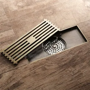30cm Gold Floor Drain 