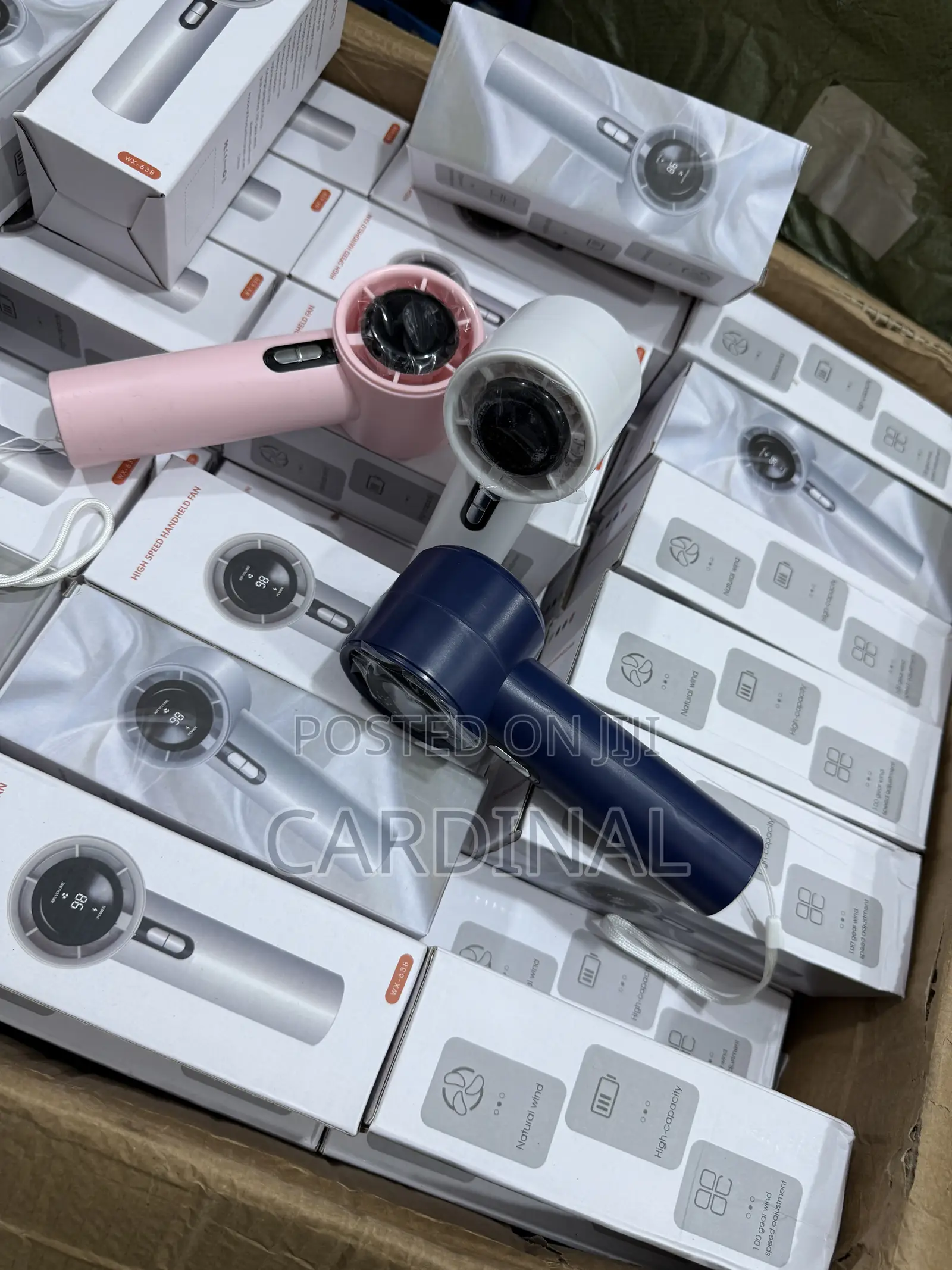 Rechargeable Mobile Hand Fan