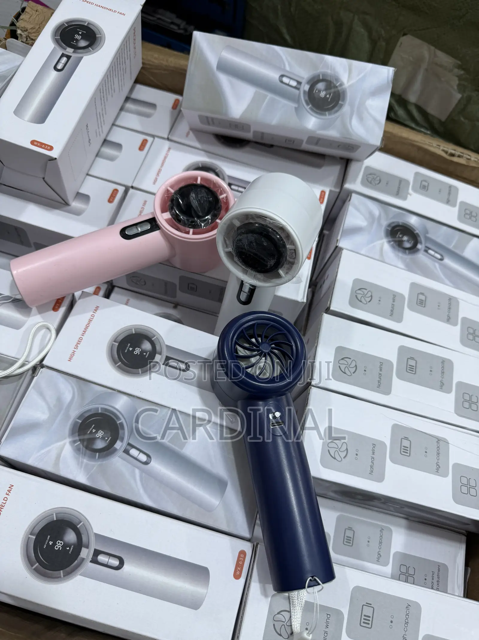 Rechargeable Mobile Hand Fan