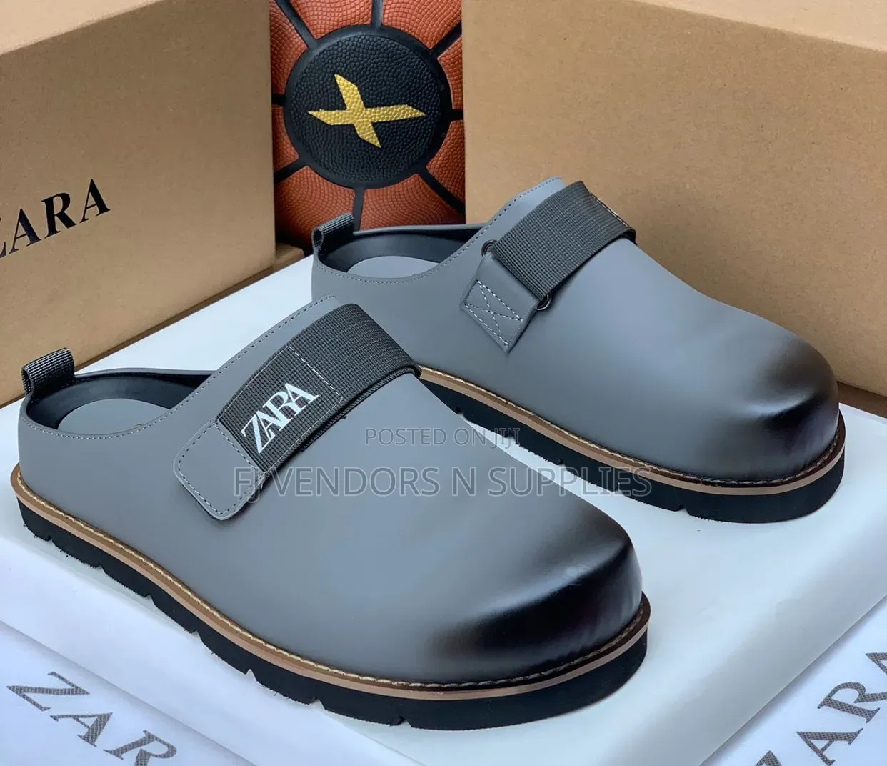 Men Half Slides