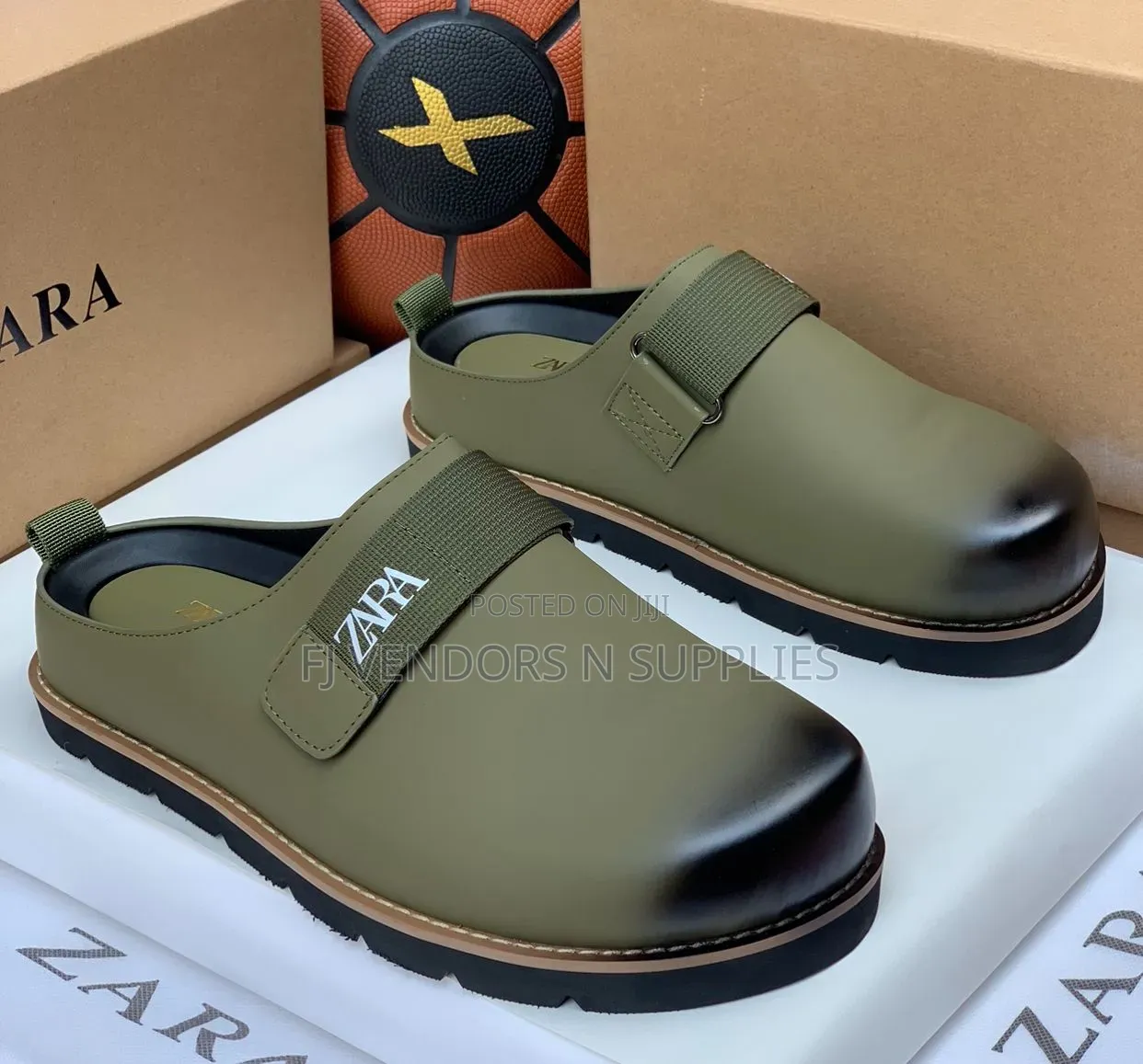 Men Half Slides