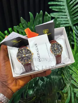 Elegant Luxury Couple Wristwatch Set