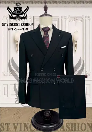 Special Design Double-Breasted Suit. 