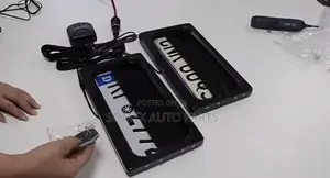 Original Plate Number Cover With Remote