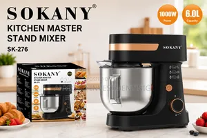 6L Sokany Kitchen Master Mixer 1000w