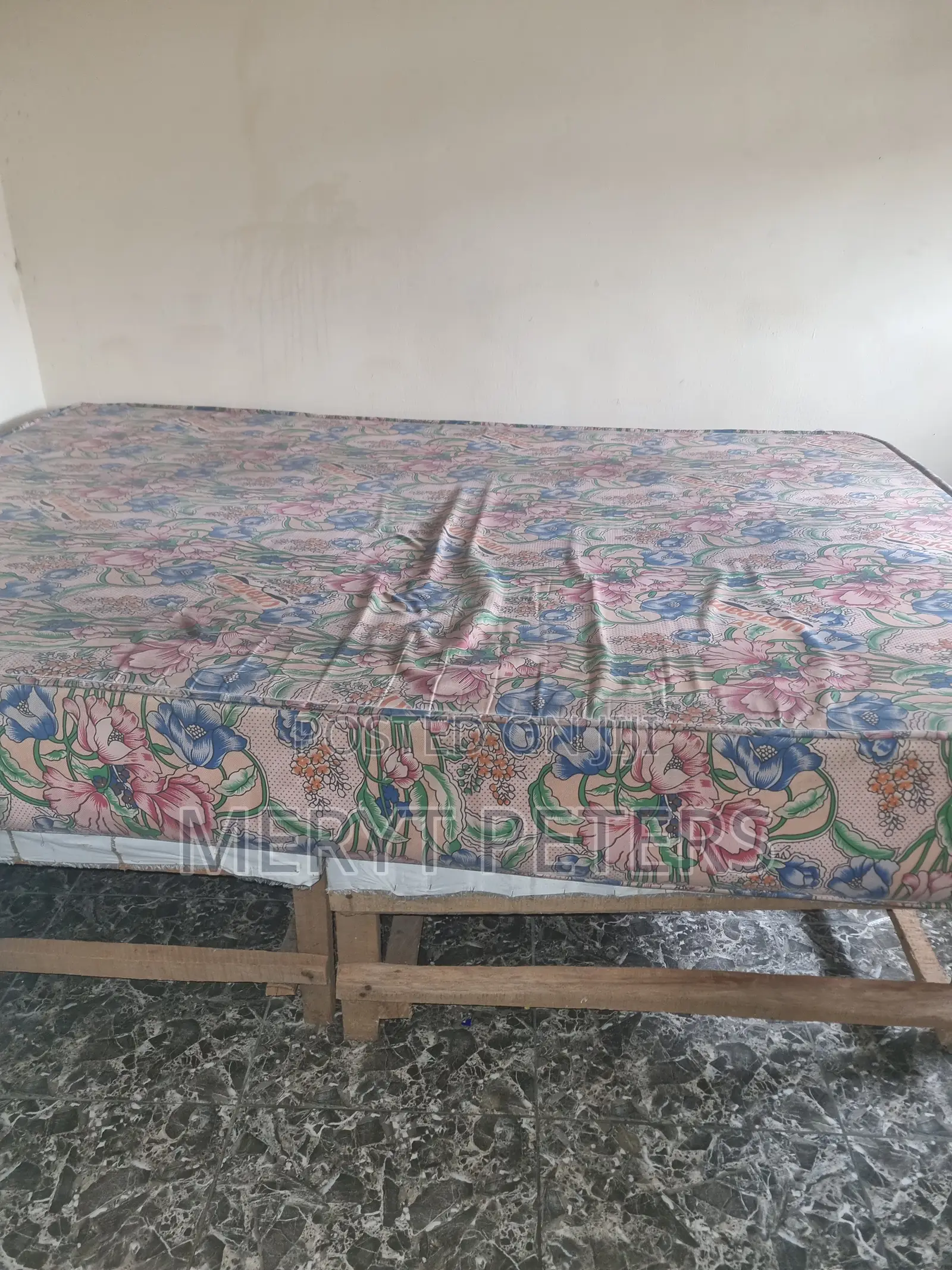 Bedframe, Mattress and Bedside Cupboards