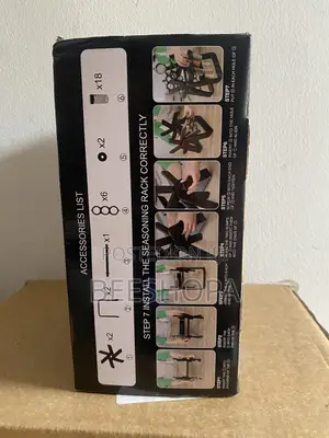 18 Jar Rotating Spice Rack Set