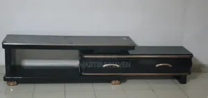 TV Console (Black and Gold)