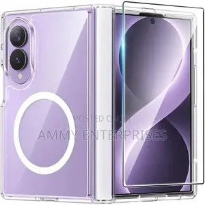 Samsung Galaxy Z Fold 8 Case Full Hinge Clear Cover With Magsafe Anti