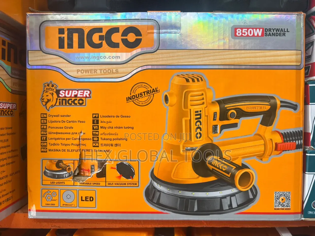 Ingco 850w Drywall Sander