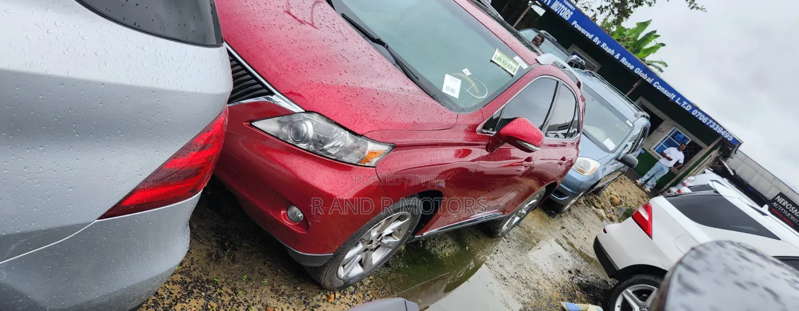 Lexus RX 2011 Red