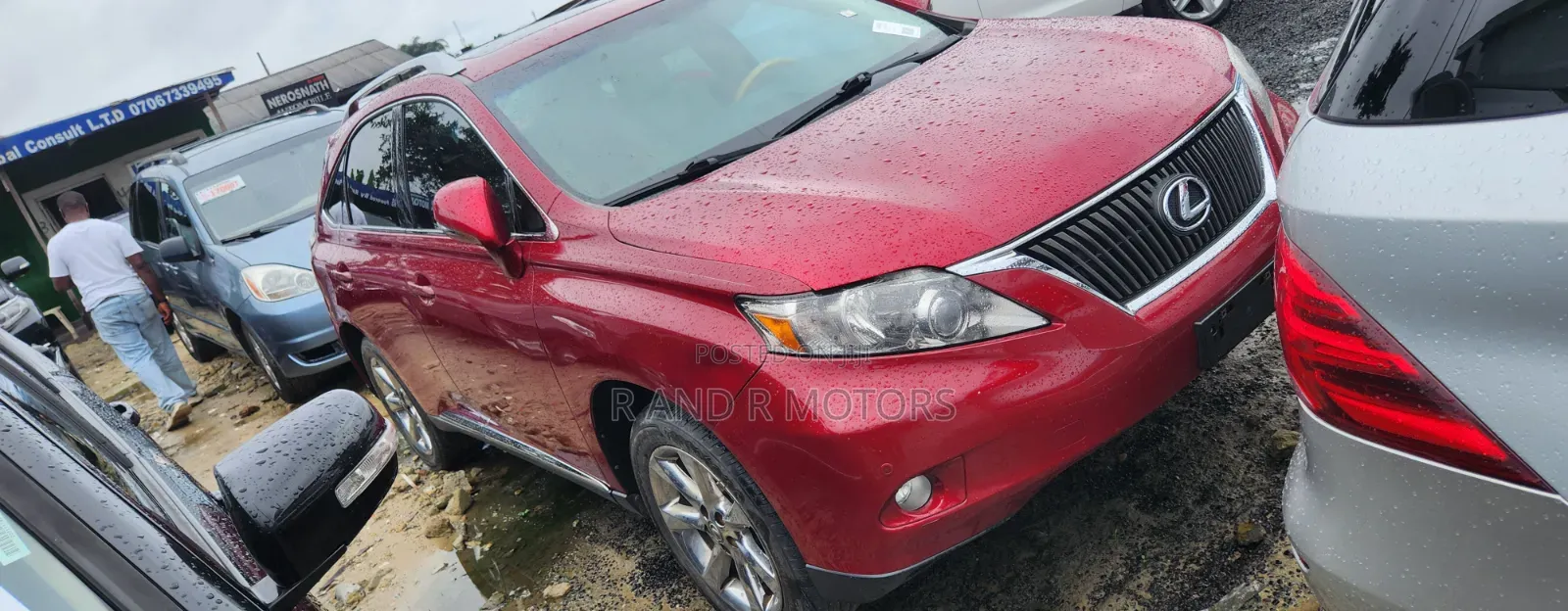 Lexus RX 2011 Red