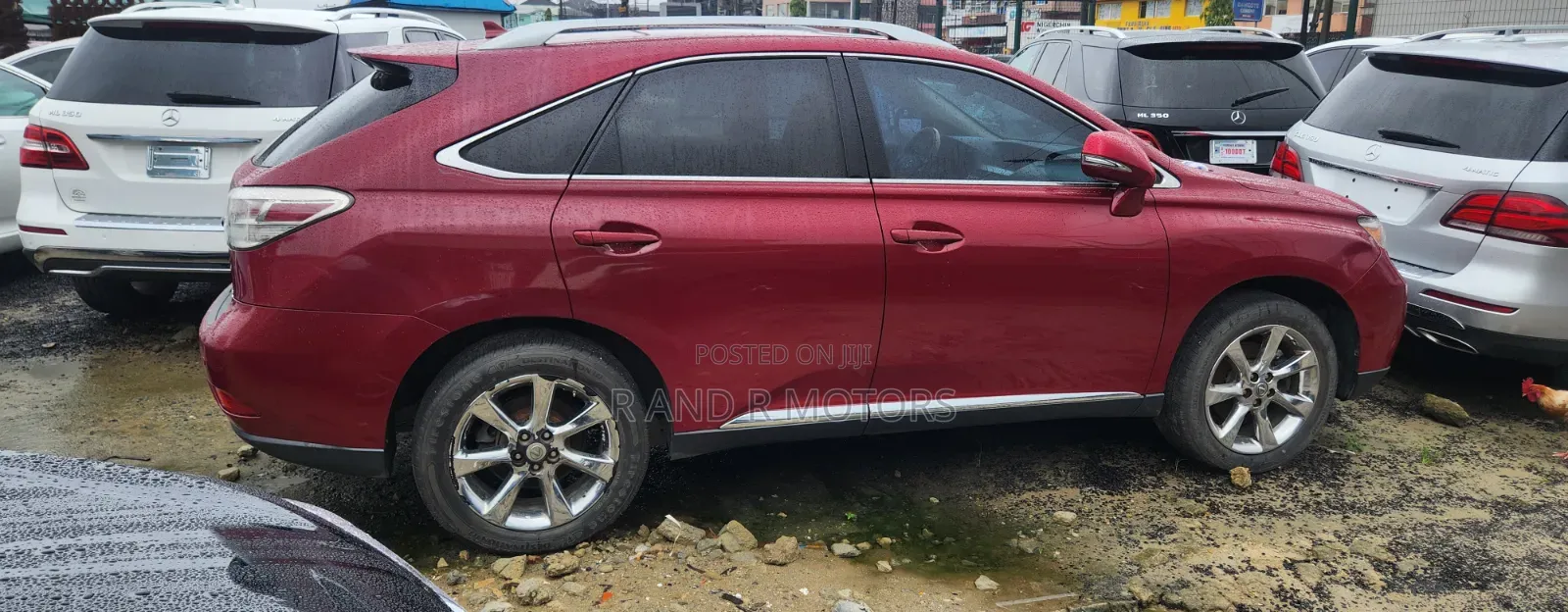 Lexus RX 2011 Red