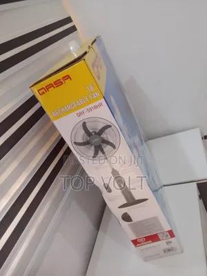 Qasa 18" Battery Powered Rechargeable Fan
