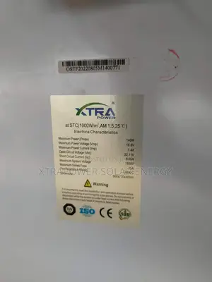 140w Mono Solar Panel