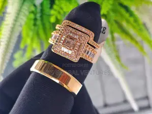 Cubic Zirconia Super Cut Wedding Rings
