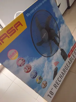 Qasa 18 Inches Standing Rechargeable Electric Fan