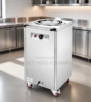 One Head Electric Plate Warmer Cart