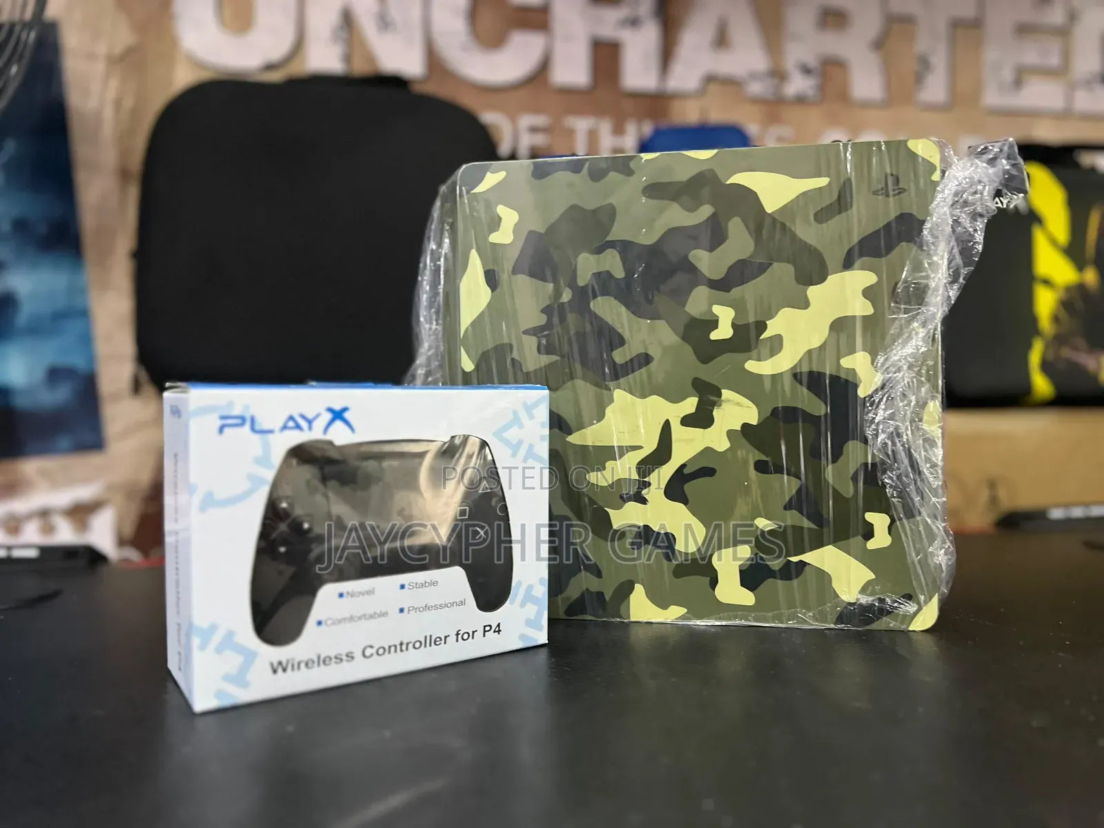 Customized Camouflage Slim Ps4