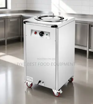 One Head Electric Plate Warmer Cart