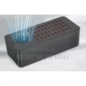 200w 40 PORTS USB Port Power Charging Station With Air Ventilator
