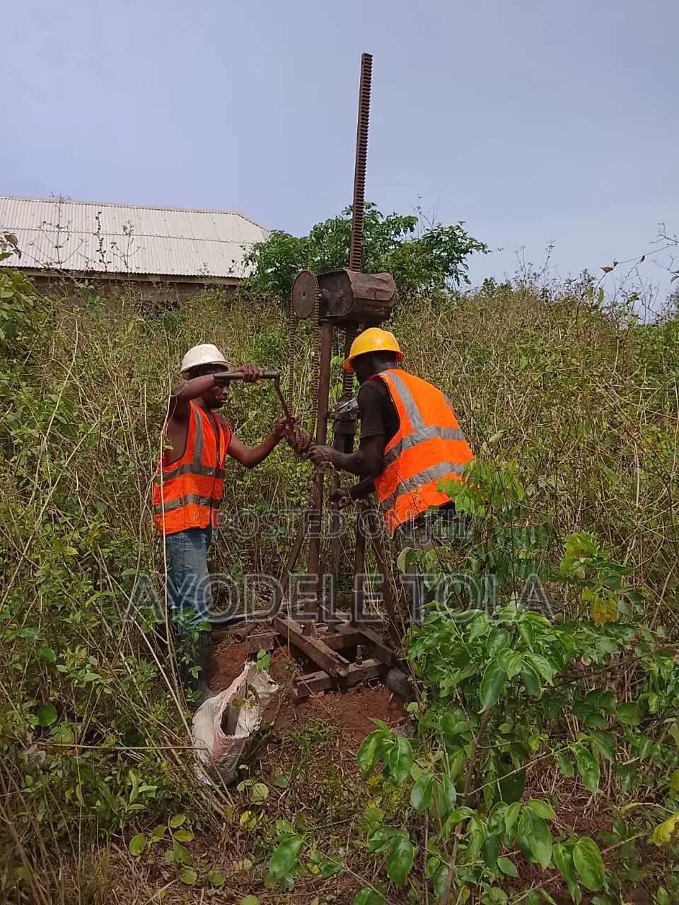 Available for Geotechnical Investigation