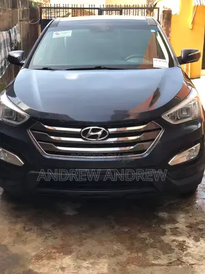 Hyundai Santa Fe 2017 Blue