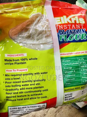 Elkris Oat Four and Plantain Flour
