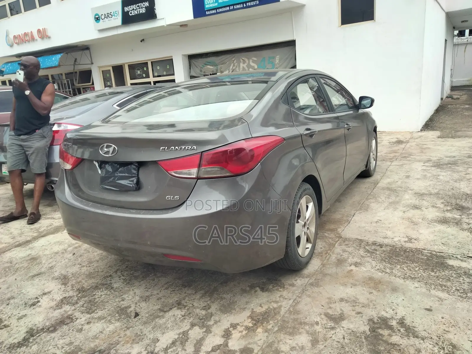Hyundai Elantra 2013 Gray