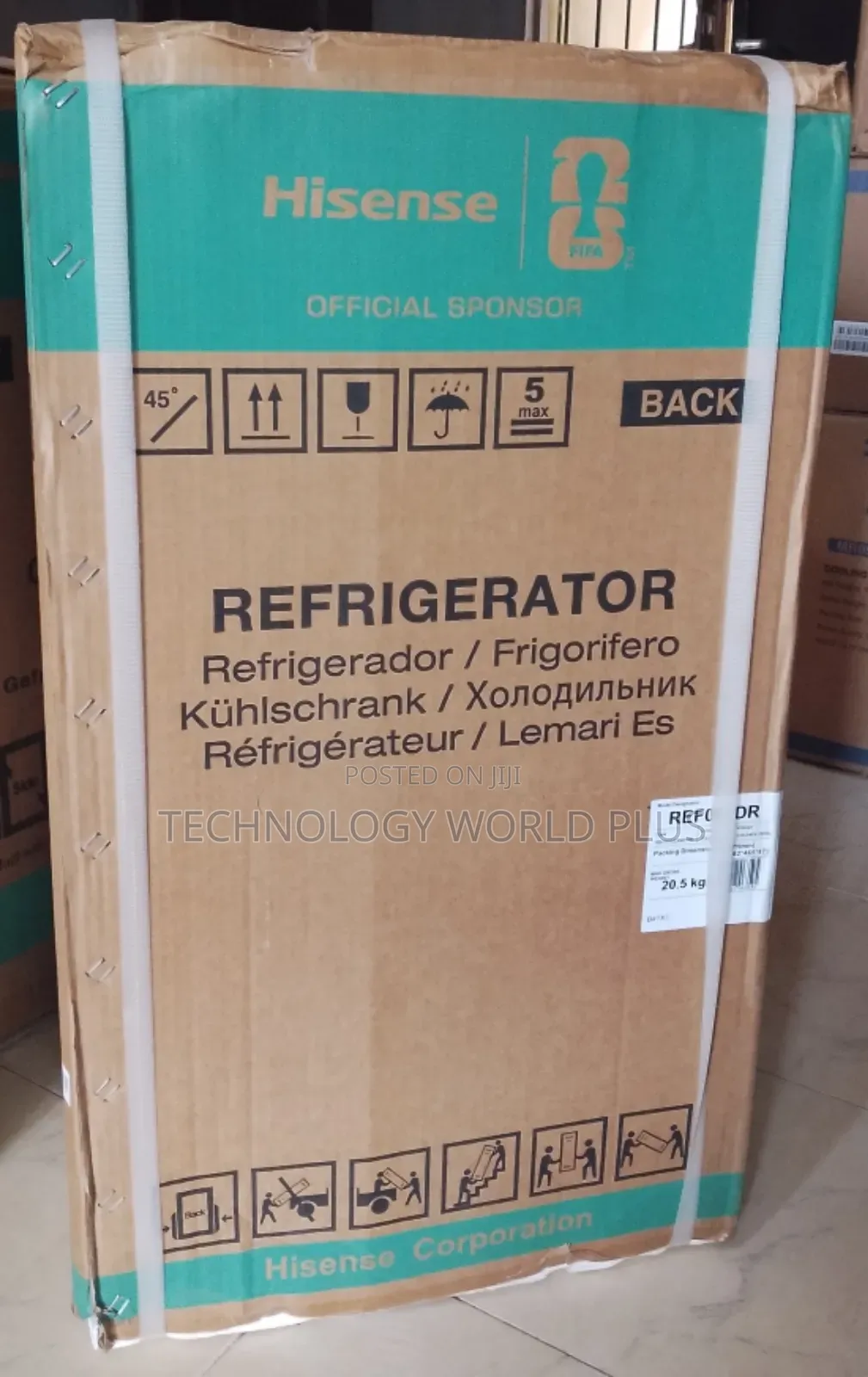 Hisense (REF093DR 90liter Single Door Refrigerator + 2 Shelf)