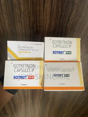 Isotretinoin 10mg 20mg 30mg 40mg Capsules (Sotret/Tretiva)