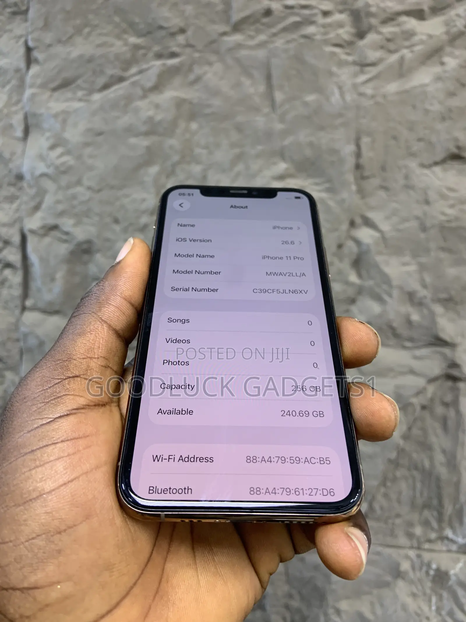 Apple iPhone 11 Pro 256 GB Gold