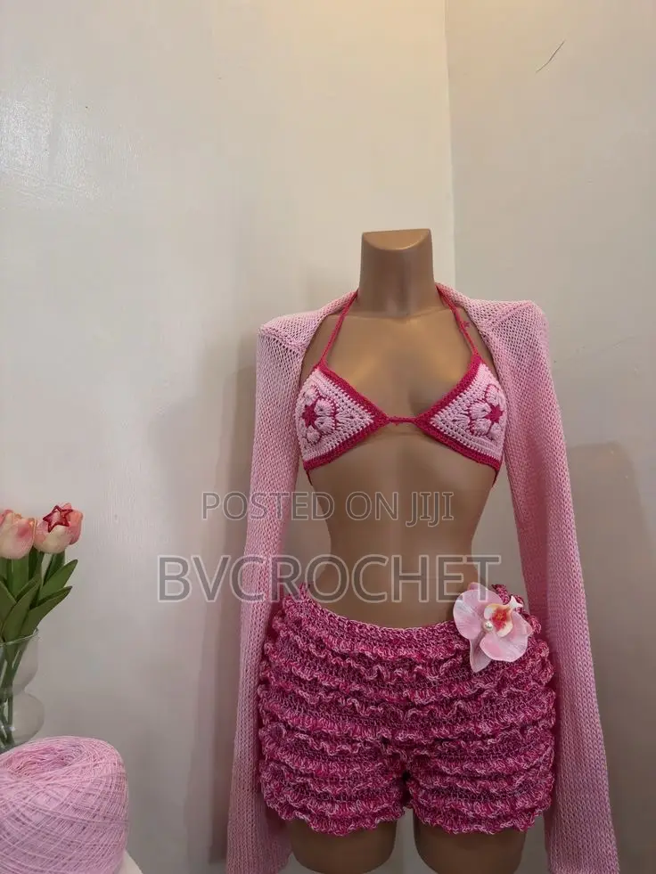 Crochet 3-Piece Set