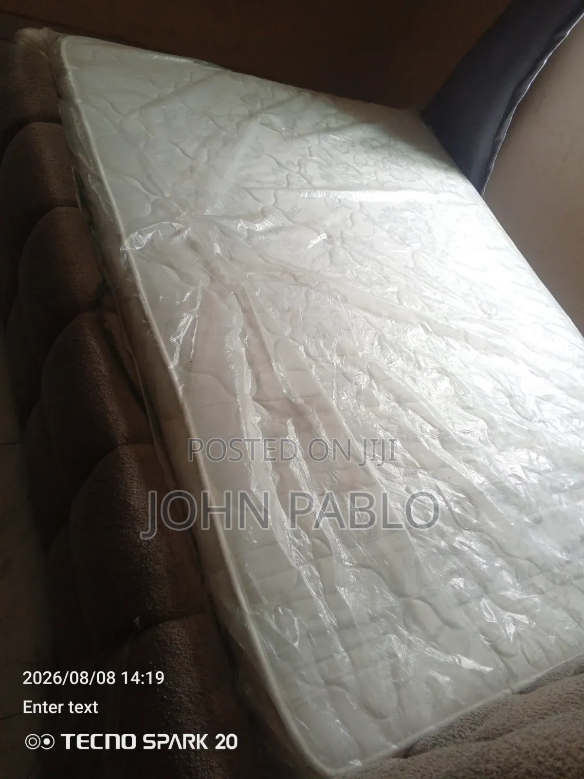 Bed Frame and Bed Foam