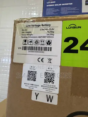 2.56kwh Luxsun Lithium Ion Battery