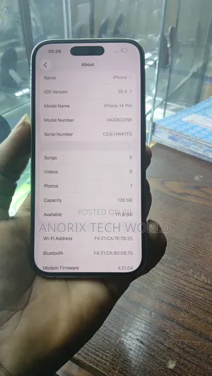 Apple iPhone 14 Pro Max 128 GB White